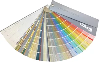 How to Navigate and Choose Colors from a Paint Deck