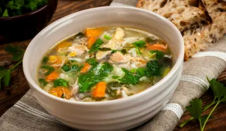 TCM Rezept: Kichererbsensuppe mit Wurzelgemüse