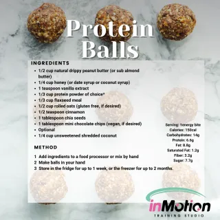 Protein Peanut Butter Energy Balls