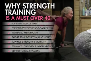 Why Strength Training is Non-Negotiable Over 40