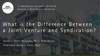 What is the Difference Between a Joint Venture and a Syndication in Real Estate?