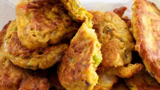 Spicy Mackerel Fritters