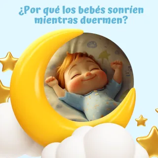 Descubre por qué tu bebé sonríe mientras duerme