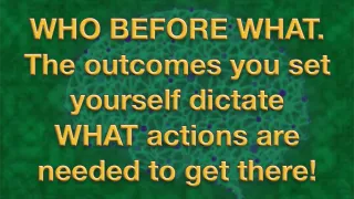 Who Do You Need To Be In Order To Have Success This Year?