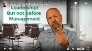 Leadership But Not Before Management