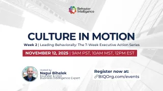 November 12, 2025 - Culture In Motion