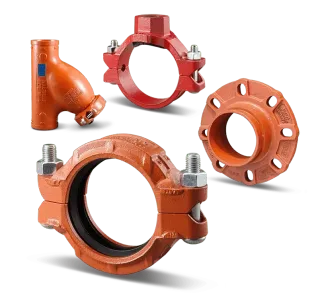 Shurjoint's Compatible Grooved Piping Technology !