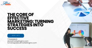 The Core of Effective Marketing: Turning Strategies into Success