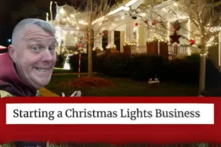 Starting a Christmas Lights Business