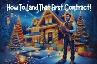 How to Land Your First Christmas Lights Installation Contract