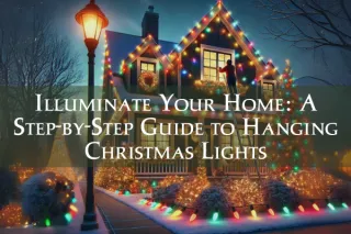 Illuminate Your Home: A Step-by-Step Guide to Hanging Christmas Lights
