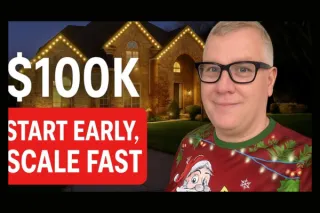 The $100K Christmas Light Blueprint: Start NOW for a Six-Figure 2025 Season