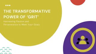 The Transformative Power of ‘Grit’