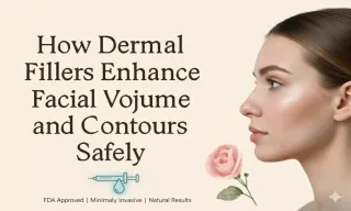 How Dermal Fillers Enhance Facial Volume & Contours Safely