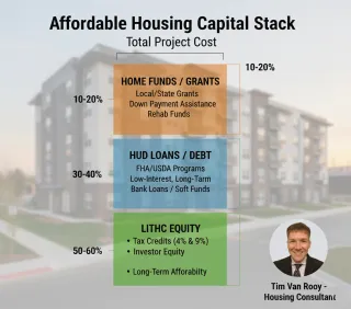 LIHTC, HOME Funds, & HUD Loans Explained - How to Structure 100s of Deals! - Tim Van Rooy
