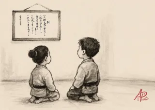 Il Dōjōkun dei più piccoli