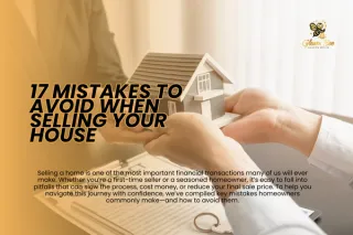 17 Mistakes to Avoid When Selling Your House