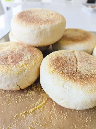 Baked English Muffins