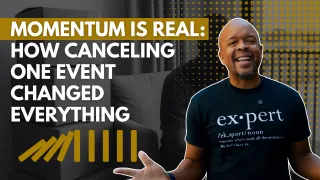 Momentum Is Real: How Canceling One Event Changed Everything