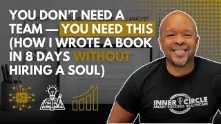 You Don’t Need a Team — You Need THIS (How I Wrote a Book in 8 Days Without Hiring a Soul)