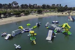 Spend a day at Newport Dunes water front resort