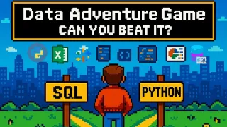 💪 I Built A Game That Simulates Your Data Career Journey