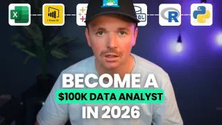 🚀 If I Wanted To Become a Data Analyst in 2026, I'd Follow This Plan