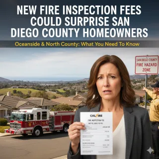 New Fire Inspection Fees Could Surprise San Diego County Homeowners | North County Real Estate | Michael Wynn – Century 21 Affiliated