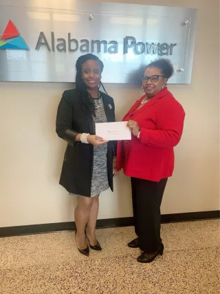 Alabama Power Company contributes to the Bishop State Community College Student Emergency Fund