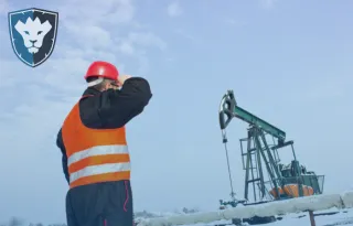 Winter road safety gear for oil and gas