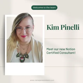 New Notion Certified Consultant joins the team