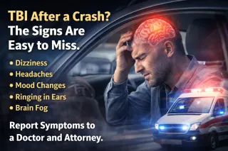 TBI After a Crash? The Signs Are Easy to Miss.
