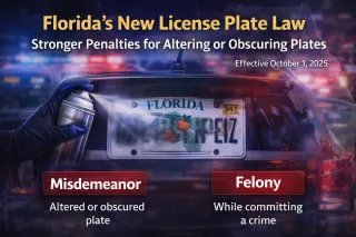New License Plate Law in Florida