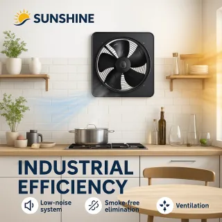 Exhaust Fan for Kitchen – Fresh, Smoke-Free Cooking | Sunshine