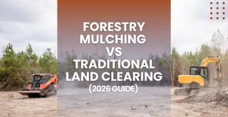 Forestry Mulching vs Traditional Land Clearing: What’s Best for Your Georgia Property?