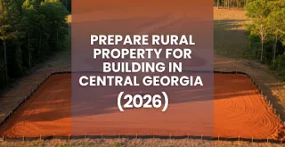 How to Prepare Rural Property for Building in Central Georgia