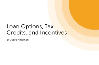 Getting Solar? Here's Your Loan Options, Tax Credits, and Incentives
