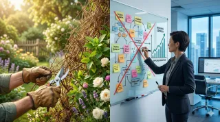 The Pruning Principle: How Cutting Back Creates Breakthrough Growth