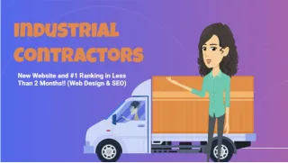 New Web Design and SEO for Industrial Contractors
