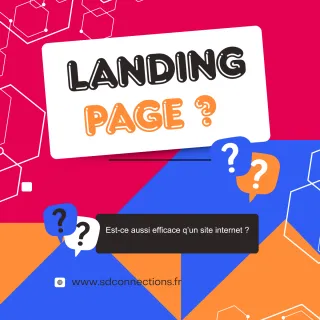 landing page ou site web complet