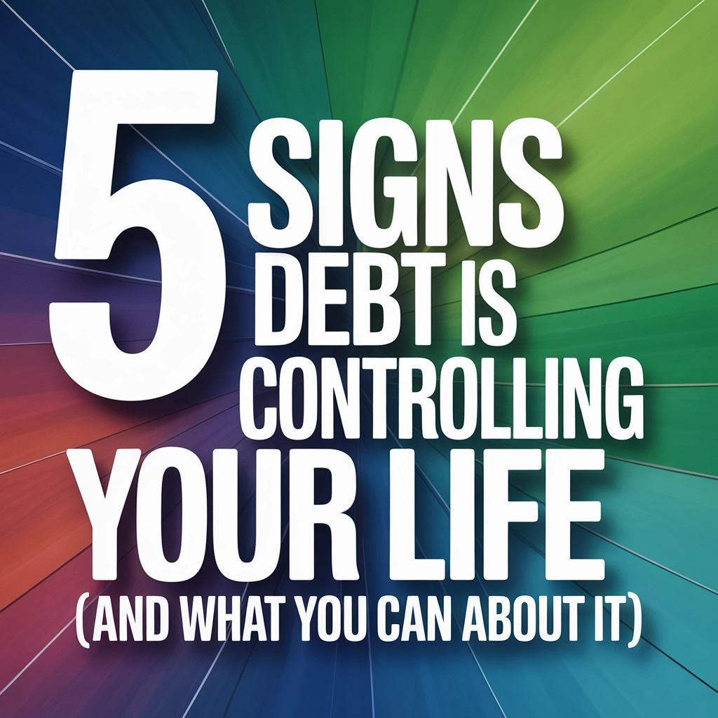 5 Signs Debt Is Controlling Your Life (And What You Can Do About It)