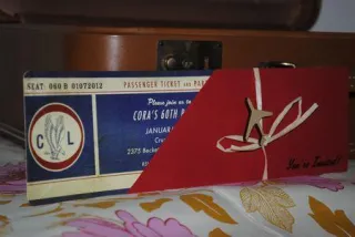 A Vintage Travel Theme Birthday Soiree