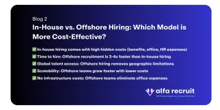 In-House vs. Offshore Hiring: Which Model is More Cost-Effective?
