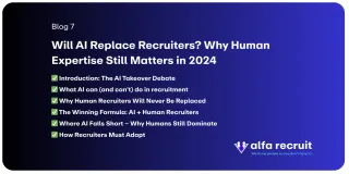 Will AI Replace Recruiters? Why Human Expertise Still Matters