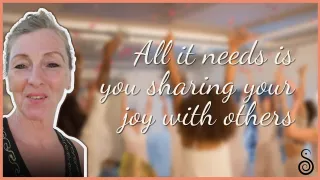 You don’t have to be perfect to share your joy