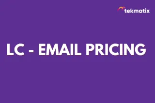 LC - Email Pricing