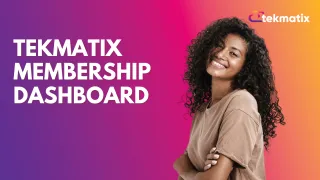 TekMatix Membership Dashboard