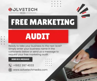 Take Control of Your Digital Marketing with SolveTech Media’s Free Audit
