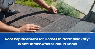 Roof Replacement for Homes in Northfield City: What Homeowners Should Know