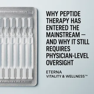 Why Peptide Therapy Has Entered the Mainstream — and Why It Still Requires Physician-Level Oversight